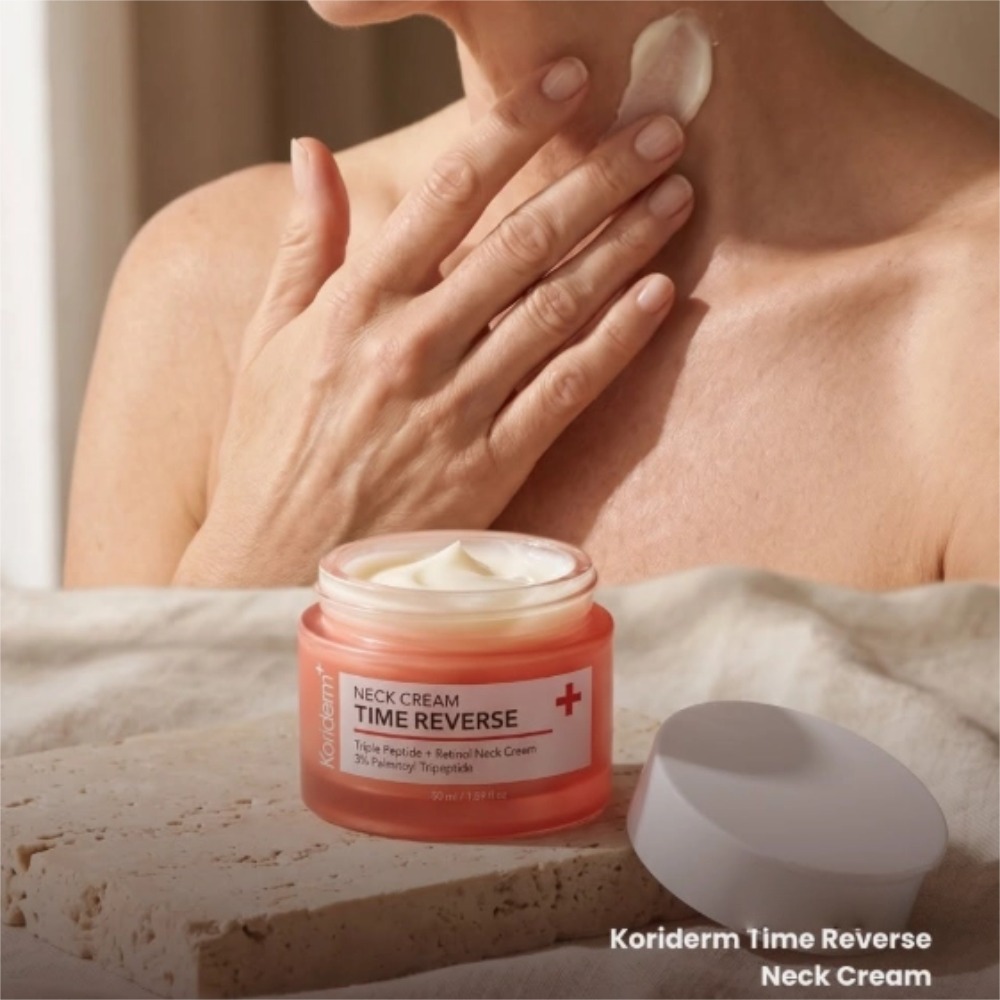 Peptide Neck Cream - ครีมทาคอ 50 มล. ยี่ห้อ Koriderm Time