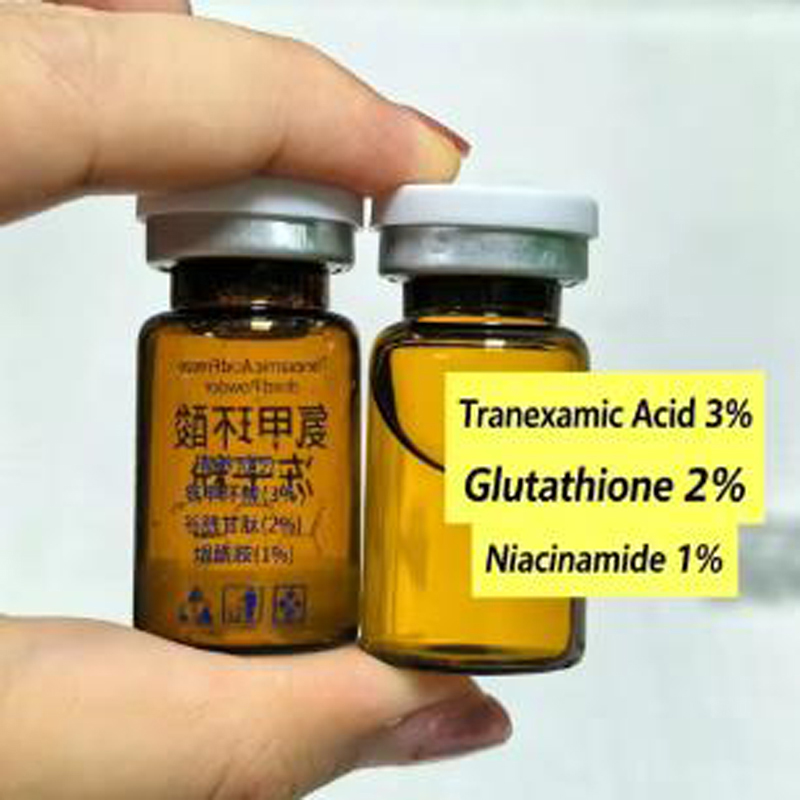 Azelaic Acid Serum - เซรั่มกรดทราเนซามิกและกลูตาไธโอนเปปไทด์ 2/5/10 คู่ – บำรุงผิวหน้าให้กระจ่างใส ลดจุดด่างดำ