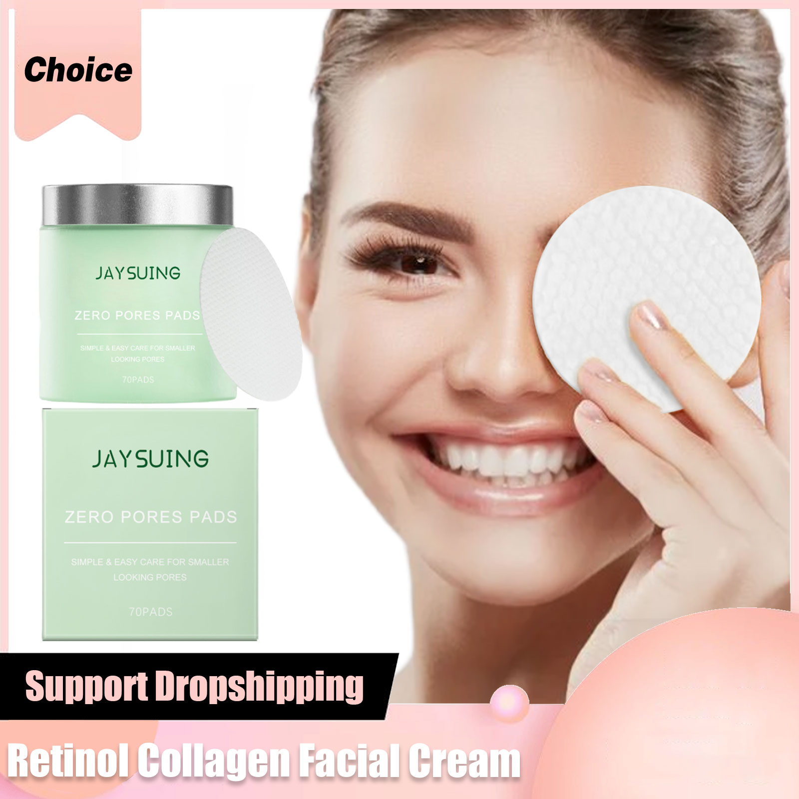 Lactic Acid Toner - Salicylic Acid Pads Pore ลด Lactic