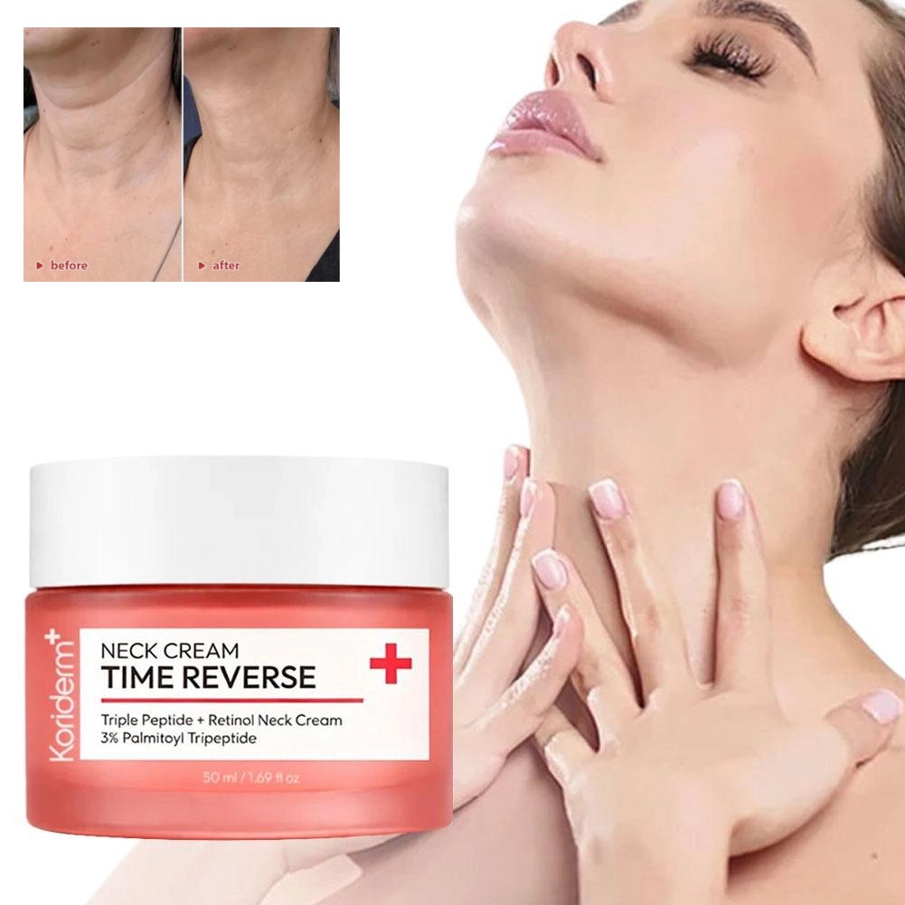 Peptide Neck Cream - ครีมยกกระชับผิวบริเวณลำคอ 50 มล. ไทม์รีเวิร์ส ทริปเปิลเปปไทด์ +