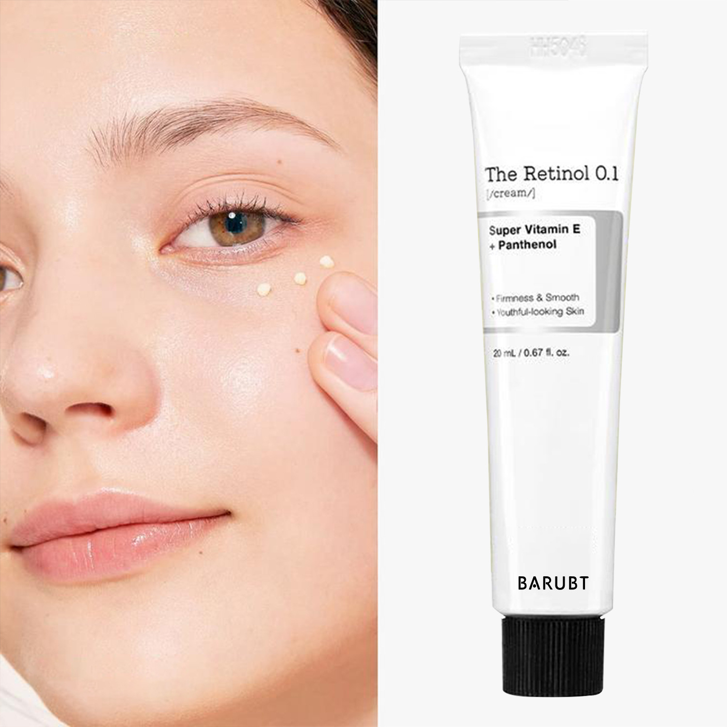 Peptide Neck Cream - ครีมเรตินอล 0.1% ครีมบำรุงรอบดวงตาและลำคอ ช่วยลดเลือนริ้วรอย กระชับผิว ด้วยการบำรุงด้วยเรตินอยด์