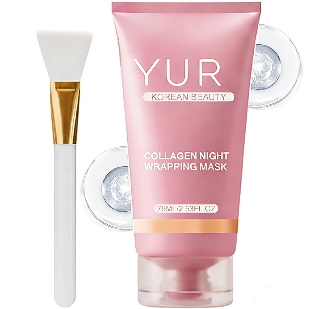 Peptide Neck Cream - มาส์กคอลลาเจนกลางคืนแบบลอกออกง่าย 75 มล. บำรุงผิวหน้า มอบความชุ่มชื้น เหมาะเป็นของขวัญสำหรับผู้หญิงและวัยรุ่นหญิง