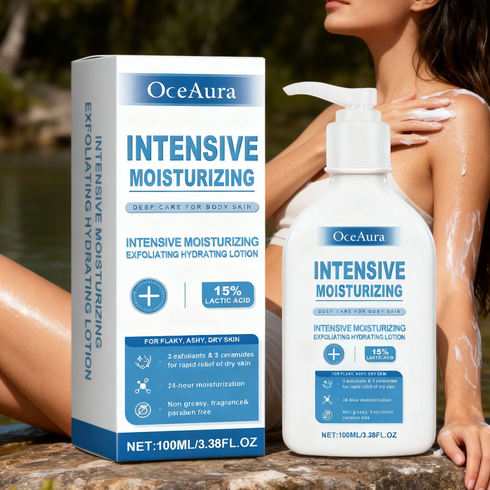 Lactic Acid Toner - โอเชอรา อินเทนซีฟ ฮีลลิ่ง บอดี้ โลชั่น สำหรับผิวแห้ง