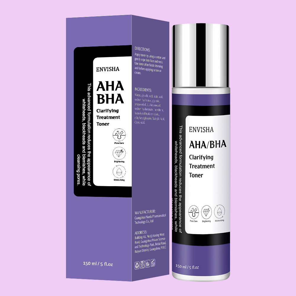 Lactic Acid Toner - ENVISHA Face Skin Care Cleanser Toner