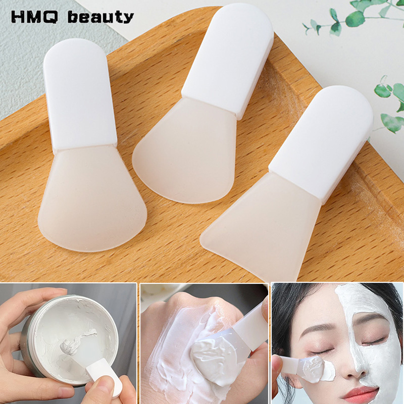Skincare B Erl - 3 ชิ้นซิลิโคนแปรงหน้ากากใบหน้ามืออาชีพแปรงครีมโคลนเครื่องมือบำรุงผิวหน้าโคลนฟิล์ม DIY เครื่องมือร้านเสริมสวย