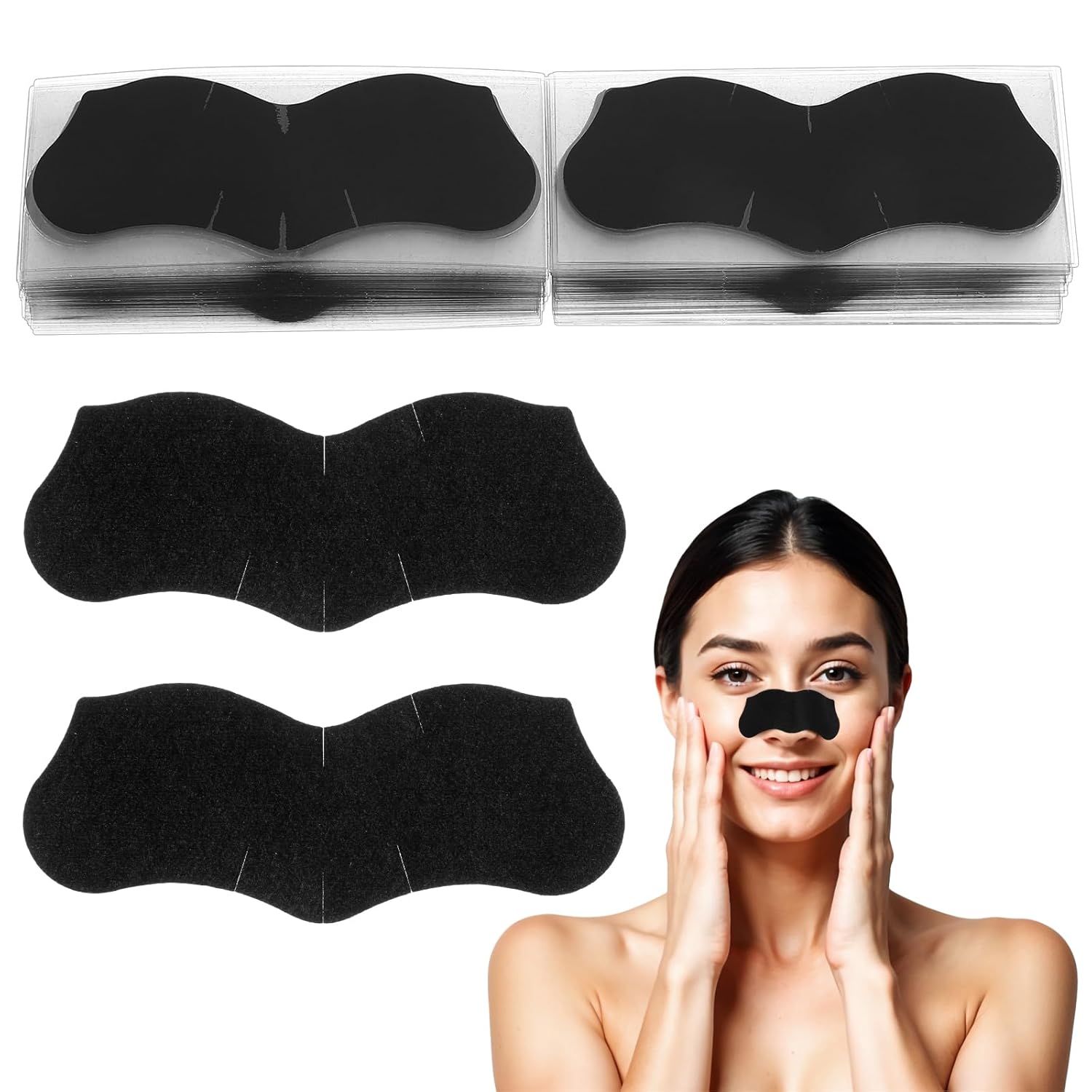 15 ชิ้น แผ่นทำความสะอาดรูขุมขน - Charcoal Pore Strip บทวิจารณ์และราคา