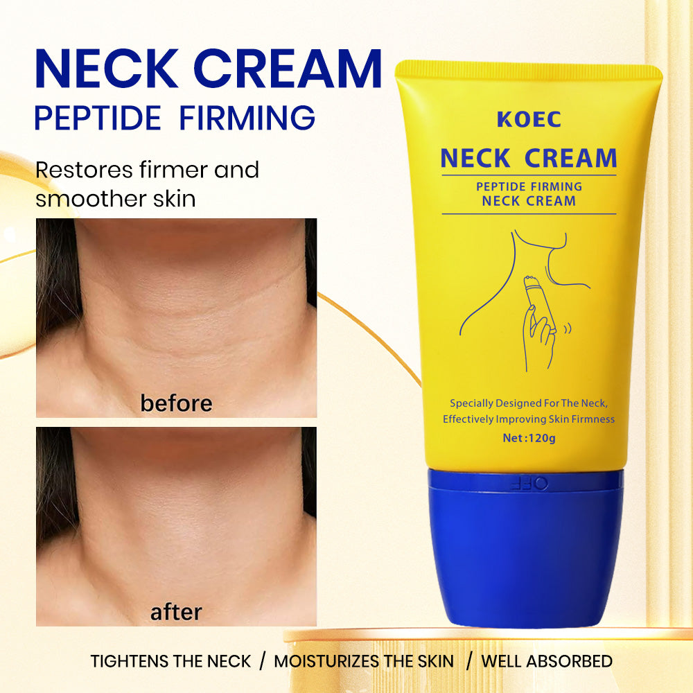 ครีมนวดกระชับผิวคอ KOEC เปปไทด - Peptide Neck Cream บทวิจารณ์และราคา