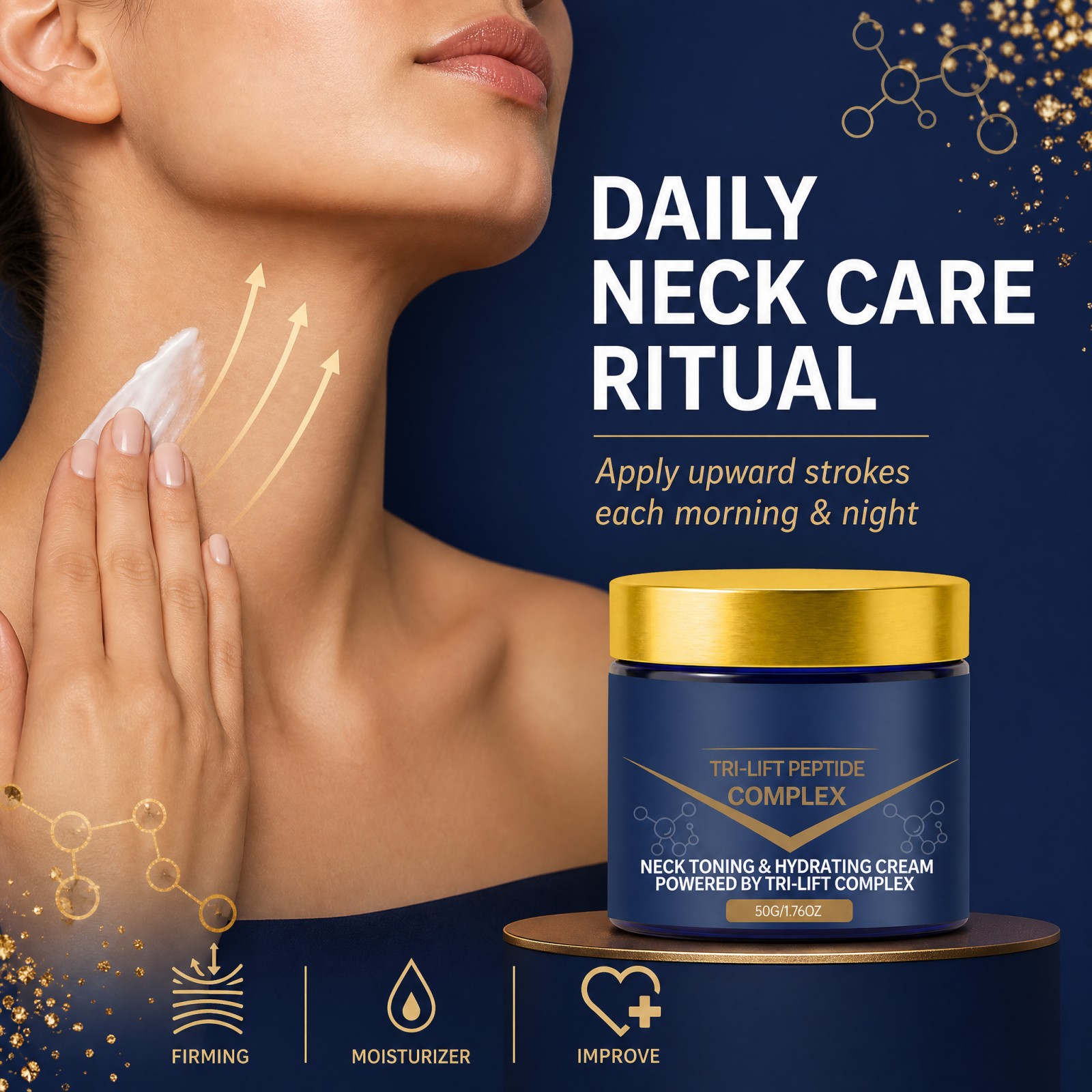 ครีมบำรุงลำคอ Tri Lift Peptide - Peptide Neck Cream บทวิจารณ์และราคา