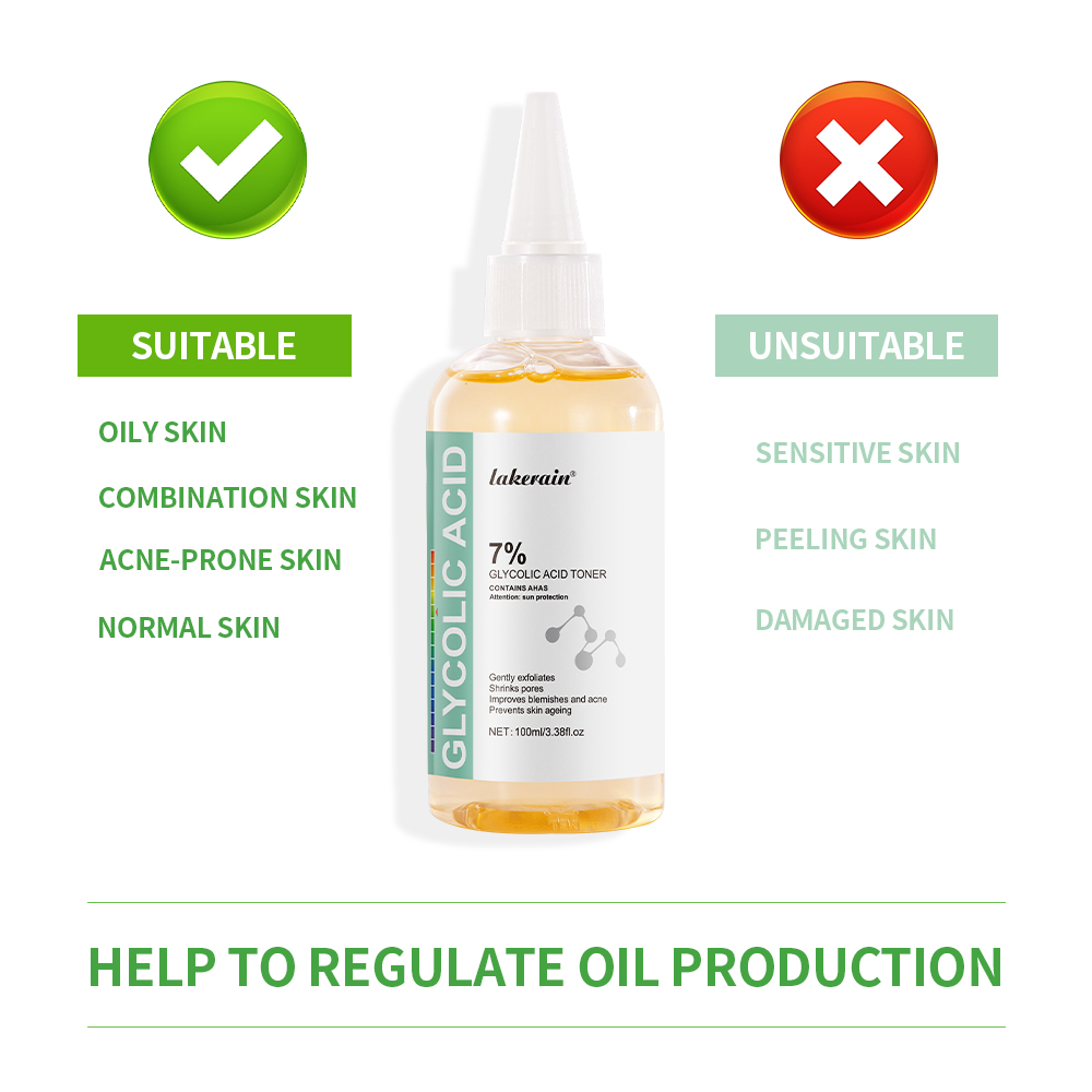 กรดไกลโคลิก7% สารละลายปรับสีผิ - Lactic Acid Toner บทวิจารณ์และราคา