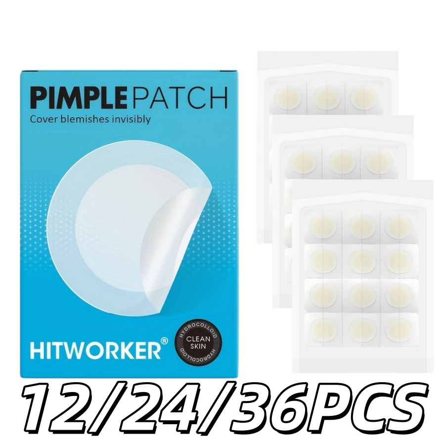 12/24/36 ชิ้น แผ่นแปะไฮโดรเจลน - Hydrocolloid Acne Patch บทวิจารณ์และราคา