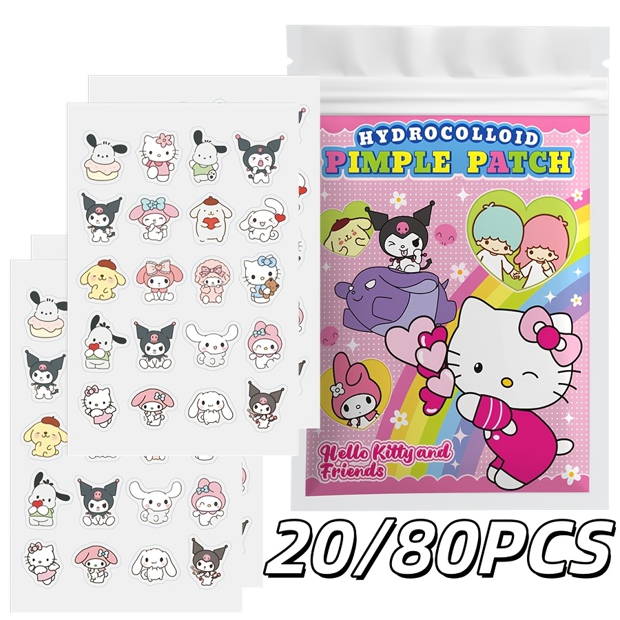 20/80 ชิ้น ซานริโอ เฮลโล คิตตี - Hydrocolloid Acne Patch บทวิจารณ์และราคา