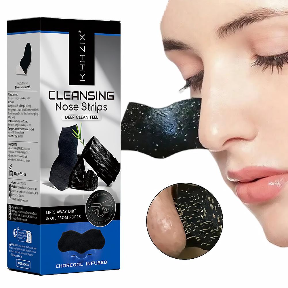 แผ่นแปะทำความสะอาดรูขุมขนด้วยถ - Charcoal Pore Strip บทวิจารณ์และราคา
