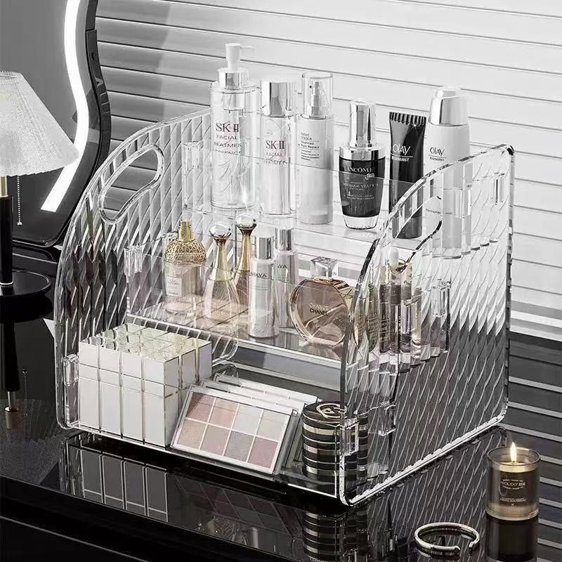 ที่วางเครื่องสำอางอะคริลิคใสขน - Skincare B Erl บทวิจารณ์และราคา