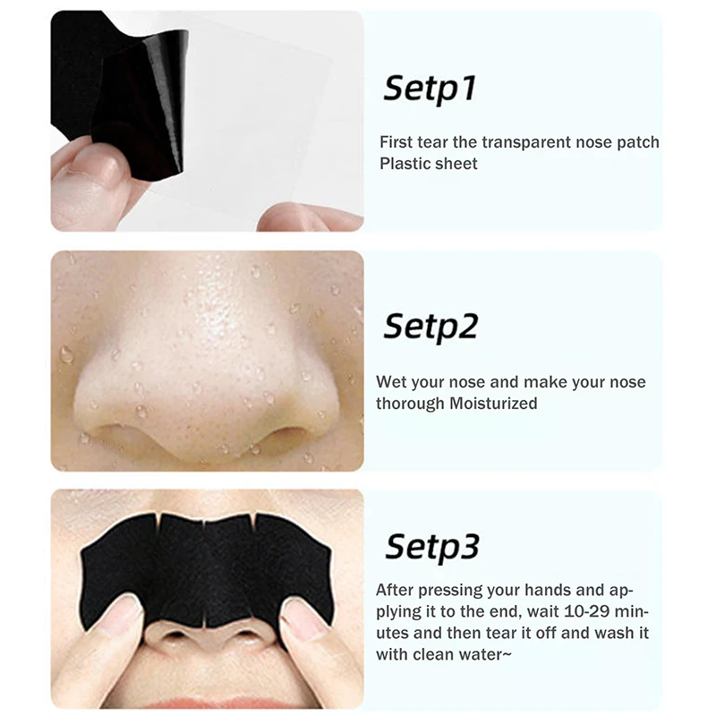 แผ่นลอกสิวเสี้ยนจากถ่านไม้ไผ่  - Charcoal Pore Strip บทวิจารณ์และราคา