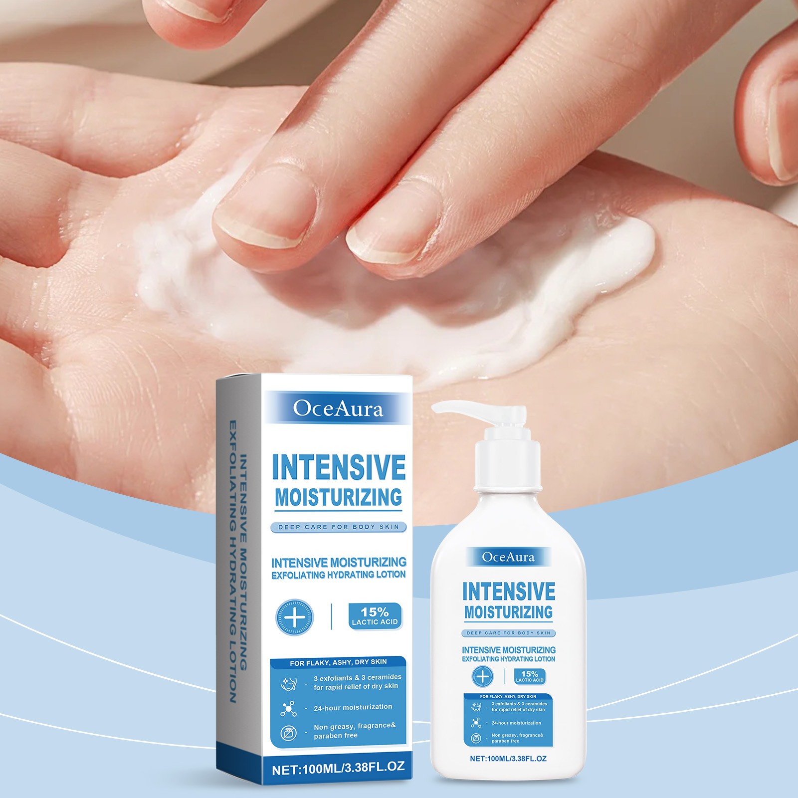 โอเชอรา อินเทนซีฟ ฮีลลิ่ง บอดี - Lactic Acid Toner บทวิจารณ์และราคา