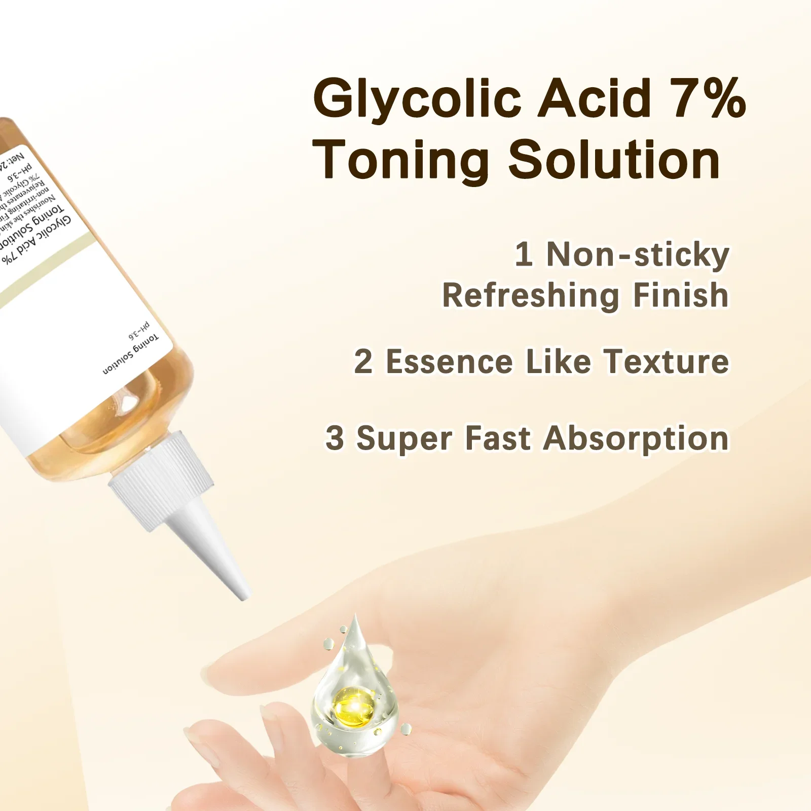 กรดไกลโคลิก 7% โทนเนอร์ผลัดเซล - Lactic Acid Toner บทวิจารณ์และราคา
