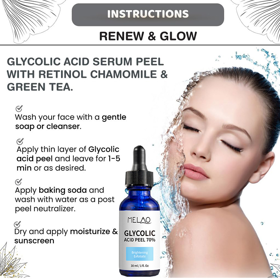 เซรั่มกรดไกลโคลิก 70% สำหรับริ - Lactic Acid Toner บทวิจารณ์และราคา