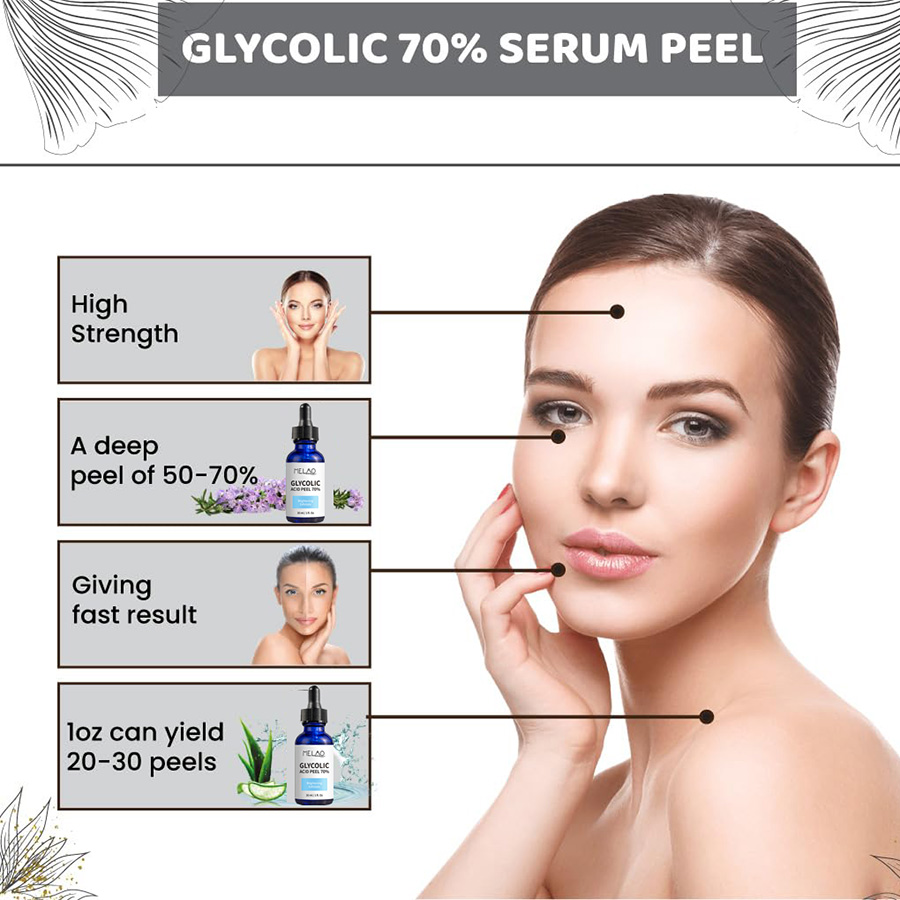 เซรั่มกรดไกลโคลิก 70% สำหรับริ - Lactic Acid Toner บทวิจารณ์และราคา