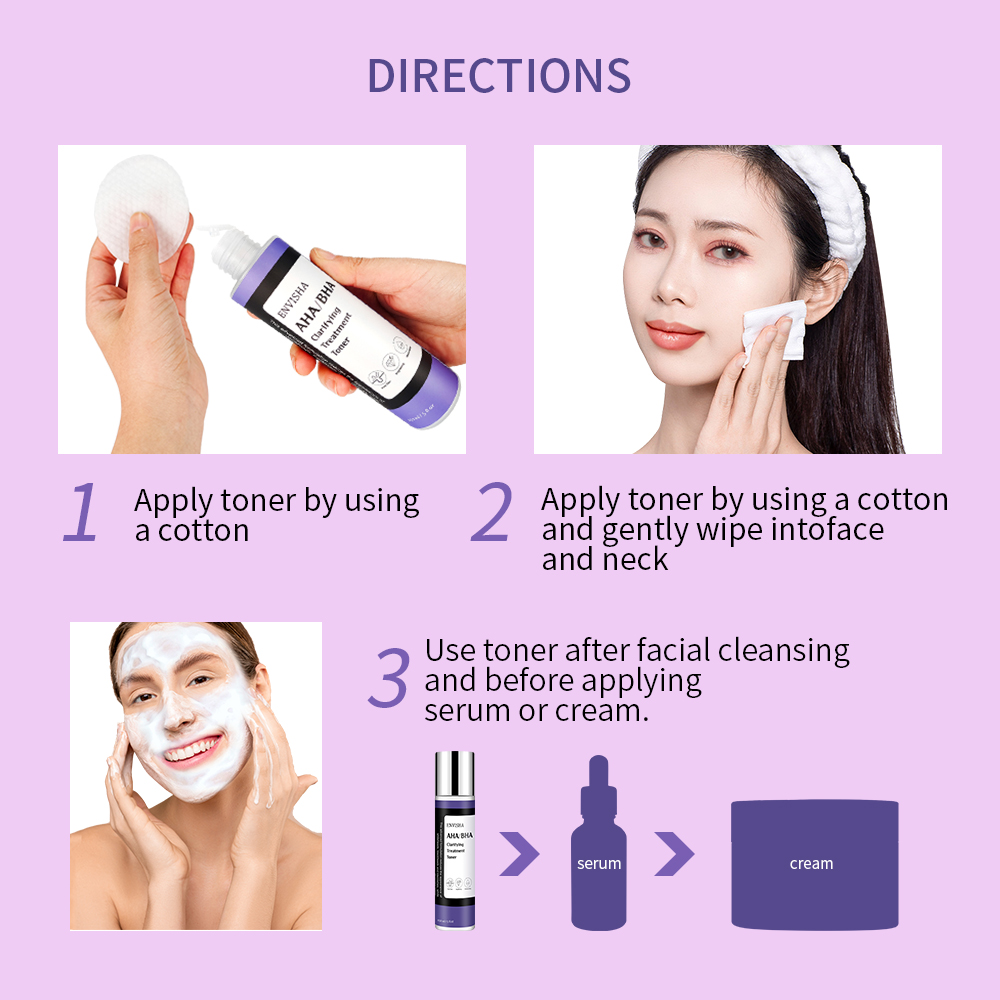 ENVISHA Face Skin Care Cleanse - Lactic Acid Toner บทวิจารณ์และราคา